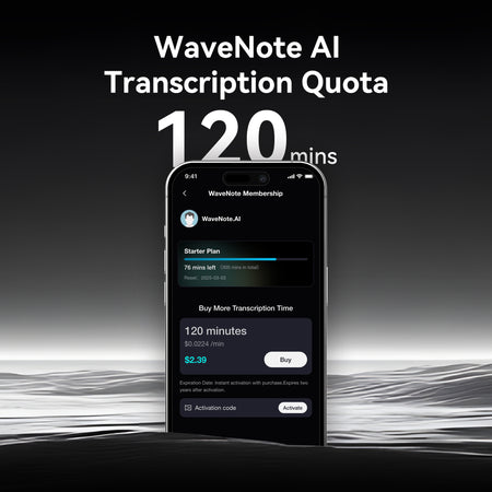 120 Minutes Transcription Quota