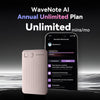 Wavenote AI Recorder & Annual Unlimited Plan