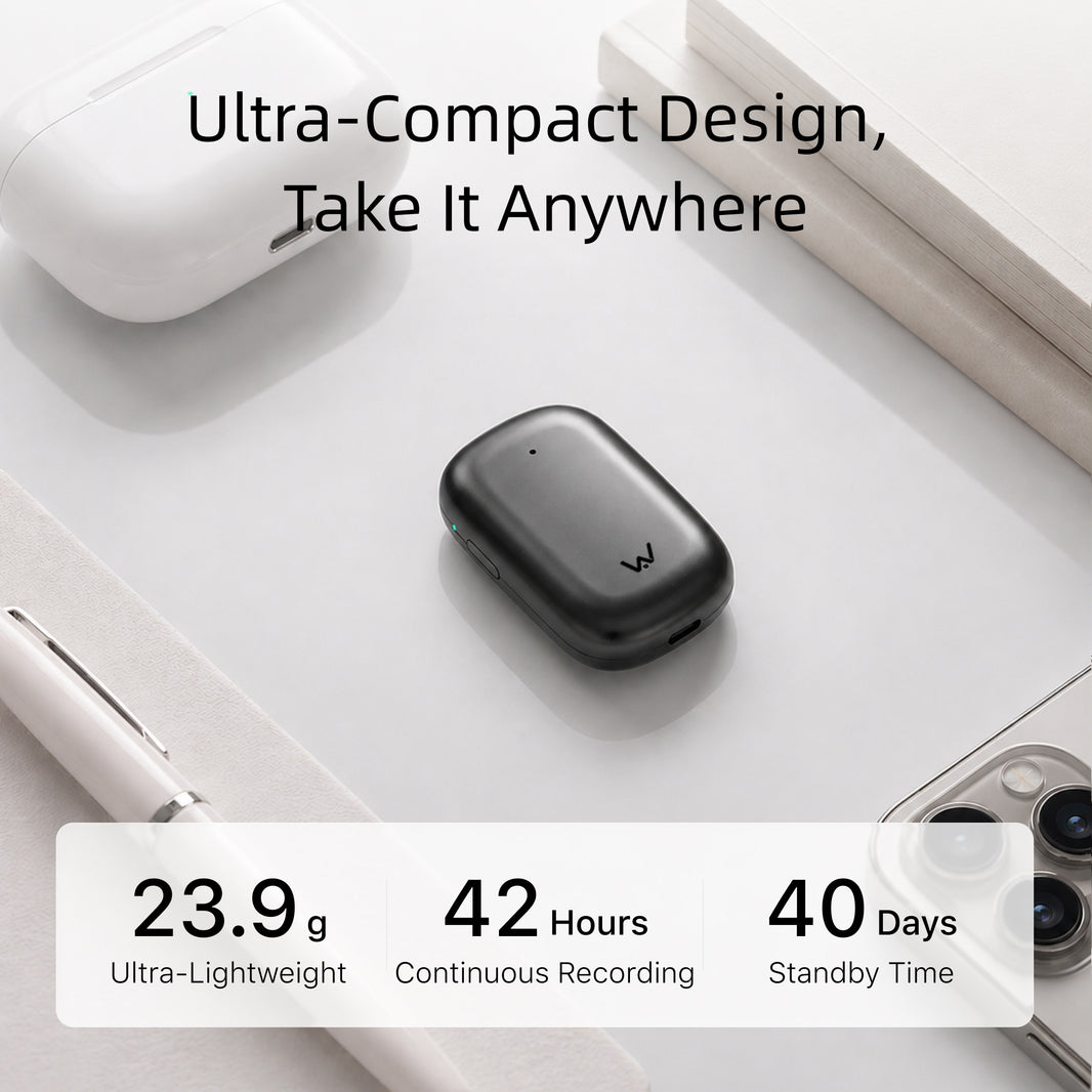 Wavenote Tag AI Recorder & Annual Unlimited Plan
