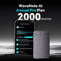 Wavenote AI Recorder & Annual Pro Plan