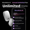 Wavenote Tag AI Recorder & Annual Unlimited Plan