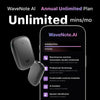 Wavenote Tag AI Recorder & Annual Unlimited Plan