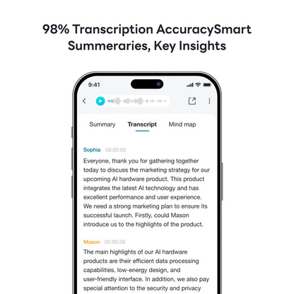 Wavenote Tag AI Recorder & Annual Unlimited Plan